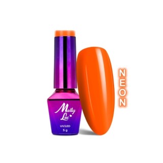 MollyLac /131/ Bubble Tea Hybrid Lacquer Passion Fruit 5 ml
