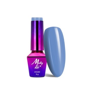 MollyLac /138/ Bubble Tea Mystery Puff Hybrid Varnish 5 ml