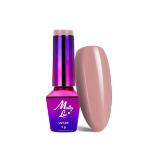 MollyLac /303/ Skin & Make Up Natural Hybrid Varnish 5 ml