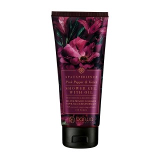 Barwa Spa Experience Hydraterende en regenererende Pink Pepper & Violet Douchegel 200 ml