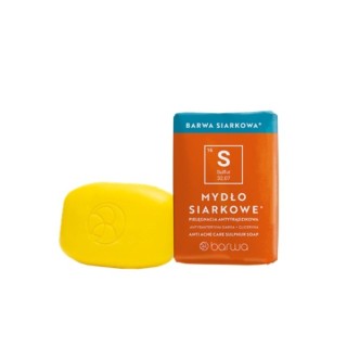 Barwa Zwavel Anti-Acne Zwavelzeep in een reep 100 g Barwa Zwavel Anti-Acne Zwavelzeep in een reep 100 g