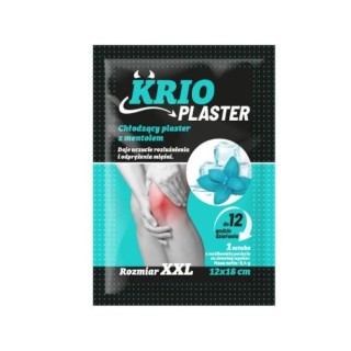 CRYO PLASTER Cooling patch with menthol XXL 1 piece