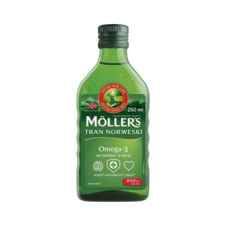 Moller's Natural Norwegian Cod liver oil 250 мл