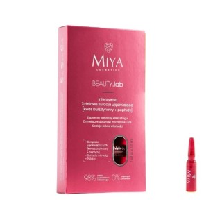 Miya BEAUTY .lab intensieve 7-daagse verstevigende gezichtsbehandeling Barnsteenzuur en peptiden 5 ml