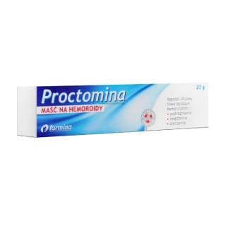 Proctomina Ointment for hemorrhoids 20 g