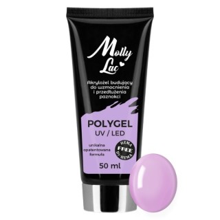 MollyLac Polygel opbouwacrylgel Mollylac Hema/di-Hema Wild Orchid 50 ml