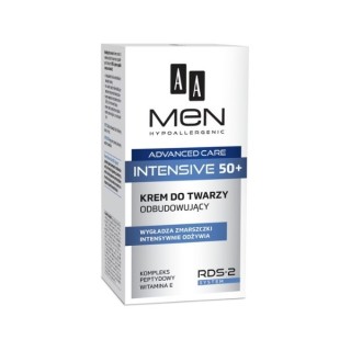AA Men Advanced Care intensive 50+ Відновлюючий крем для обличчя 50 мл