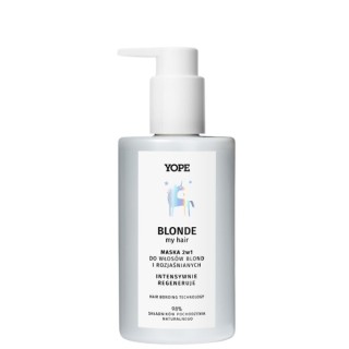YOPE BLOND my HAIR Кондиціонер-маска 2в1 для світлого та освітленого волосся 300 мл