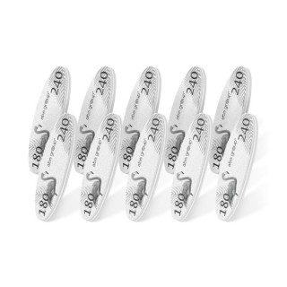 Aba Group Sweet Polisher mini ellipse Flaming 180/240 10 pieces
