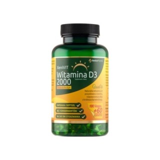 XeniVIT Vitamin D3 2000 IU 240 capsules