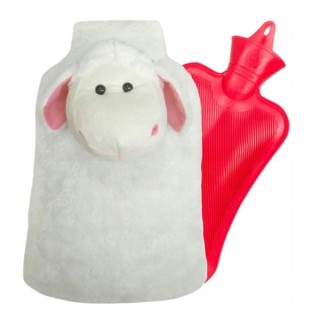 Sanity 2L rubber hot water bottle in a cover Sheep 1 piece