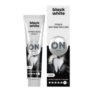 ON WHITE BLACK Відбілююча зубна паста з вугіллям 75 мл