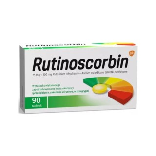 Rutinoscorbin 90 tabletek