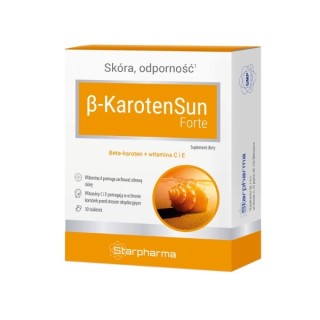 Beta Carotene Sun Forte 30 tablets