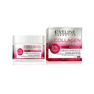 Eveline Collagen Therapy Crème-ampul Instant liftend 50 ml Eveline Collagen Therapy Crème-ampul Instant liftend 50 ml