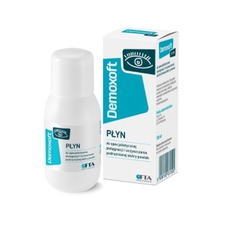 Demoxoft Vloeistof voor de verzorging en reiniging van de geïrriteerde ooglidhuid 100 ml