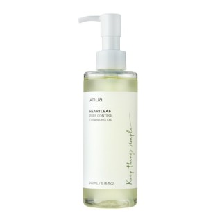 Очищаюча олія для обличчя Anua Heartleaf Pore Control Cleansing Oil 200 мл