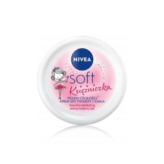 Nivea Cream for children intensively moisturizing Soft Princess 100 ml Nivea Cream for children intensively moisturizing Soft Princess 100 ml