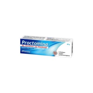 Proctomina Cooling gel for hemorrhoids 30 g
