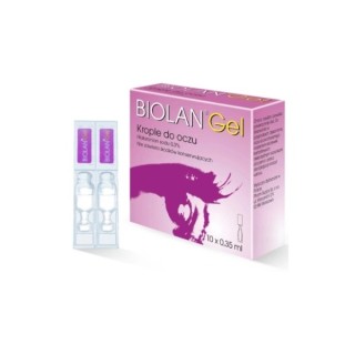 Biolan Gel 0,3%, oogdruppels 10 minims van 0,35 ml