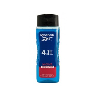 Reebok Men Żel pod prysznic Move Your Spirit 4 in 1  400 ml