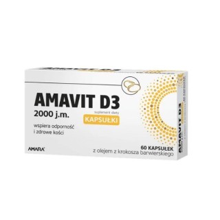 Amavit D3 MAX 4000 МО 60 таблеток