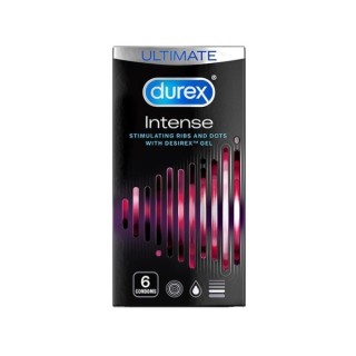 Durex Intens Corrugated Condoms 6 pcs