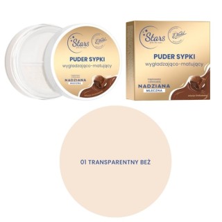 Stars from the stars Wedel Nadziana Gladmakend en matterend los poeder 01 Transparant beige 8 G