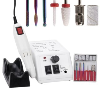 Фрезер manicure 15W з набором фрез No Name DM298, білий