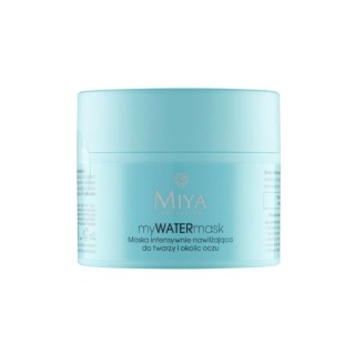 Miya MyWATERmask Інтенсивно зволожуюча маска для обличчя та області навколо очей 50 мл