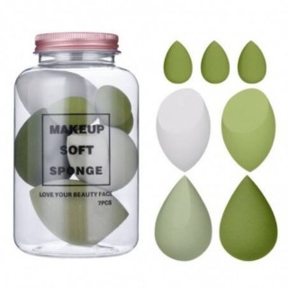 Набір губок для макіяжу ECARLA Avocado Green