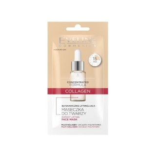 Маска для обличчя Eveline Concentrated Formula Instant Lifting Collagen Face Mask 8 мл