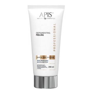 Peeling для обличчя Apis Depiq Pro Depigmenting System з транексамовою кислотою 1% і фіцином 200 мл