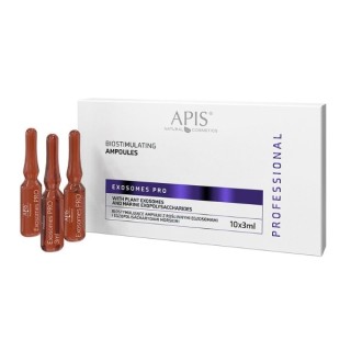 Apis Exosomes Pro biostymulujące Ampułki do twarzy z roślinnymi egzosomami 10x3 ml