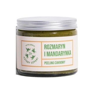 Mydlarnia Cztery Szpaki Peeling для тіла з розмарином і мандарином 250 мл