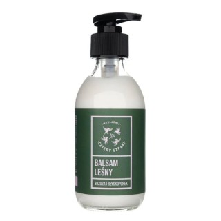 Mydlarnia Cztery Szpaki Balsam do ciała Leśny Brzoza i Błyskoporek 210 ml Mydlarnia Cztery Szpaki Balsam do ciała Leśny Brzoza i Błyskoporek 210 ml