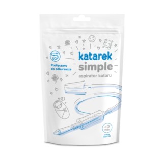 Katarek Simple Nasal Aspirator connected to a vacuum cleaner 1 piece