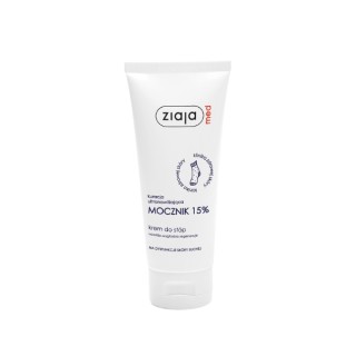 Ziaja Med Ultra-moisturizing treatment with 15% urea foot cream for dry skin dysfunctions 100 ml