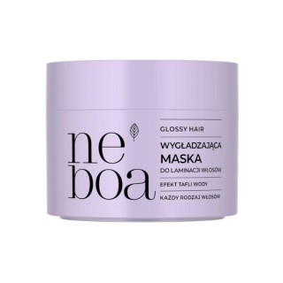 Neboa Glossy Hair wygładzająca Maska do włosów do laminacji włosów 300 ml